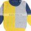 2017 2018 Baby Boys Stylish Contrast Block Color Pullover Sweaters