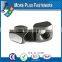 Made in Taiwan Plain Finish Steel Heavy Black Phosphate Zinc Plated Steel Square Nut