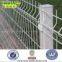 white pvc coated fence