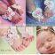 Wholesale photo props lace petti infant barefoot sandals for babies M5040702