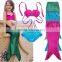 Wholesale children wear mermaid tail beautiful mermaid tail for swimming