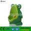 Factory children cute frog potty piss trainer urinal stand vertical toilet with suckers