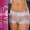 2015 China wholesale lace flower covers short panty woman underwear