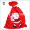 Cheap Felt Red Santa Xmas Drawstring Christmas Gifts Bags HPC-1069