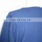 2016 girls/ladies/womens dark blue seersucker 100% polyester loose fit t-shirts