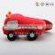 ICTI Audited Factory Super Soft Friction Fire Engine Car Toy for Baby Kids
