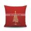 cheap christmas decorative led sofa linen cushion throw pillow covers