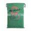 christmas santa sack gift bags wholesale customized 100% cotton santa sacks green canvas