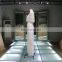 Wholesale new fashion design strapless eyelash lace elegant luxurious evening dress