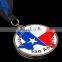 Cheap high qualitycolorful racing metal medal with no MOQ