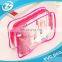 Hot Sale Top Quality Promotional Waterproof PVC Zipper Cosmetic Tote Bag