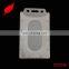 Factory custom vertical PVC rigid ID badge holder