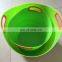 Colorful Flexible Tub Storage Bucket Laundry Basket