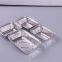 1200ml Rectangle Aluminum Foil Tin Foil Container with Lid / Food Packaging Containers