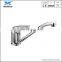 Classic UK style goose neck single lever kitchen mixer faucet brass upc water tap