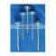 China supply umbrella head twist shank roofing nail/ roofing nail for building material/ High quality galvanized roofing nails