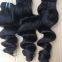 KHH  raw virgin cuticle aligned human hair bundles, clip in loose deep wave human hair extensions