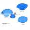 Hangzhou Tianyuan Pet Products Factory Stainless steel Suction Cup Pet Dog Cat Food Bowl With Silicone Mat