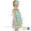 Posh Little Princess Girl Mint Green Dress Kids Mustard Pie Remake Shiny Layered Dress Design Casual Little Girls Boutique Dress