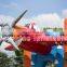 Inflatable Kids Jump Bouncer Plane Bounce House Jumping Bouncy Castle With Slide