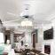 Simple and stylish modern upscale restaurant Kiba fan lights ceiling fan light chandelier shop decoration fan