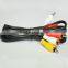 China wholesale 3 rca to 3 rca video audio cable