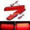 30 LED Red Rear Bumper Reflector Tail Brake Stop Running Turning Light Lamp For Mitsubishi Lancer 2008-2014