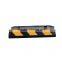 TOP Quality Black & Yellow Recycled Traffic Safety Rubber Wheel Stopper PS024