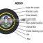 Stable performance and good quality water resistant gel filled ADSS Outdoor Fiber Optic Cable