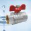 New Dn20 Standard Bronze Copper Forged Gas High Pressure Brass Ball Valve Price