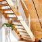 AU Straight Stairs Interior Staircase With Oak Tread&Stringer Carbon Steel Keel