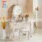 Dresser European Style Small Dresser White Wood Makeup Table With Mirror