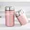 380ml stainless steel double wall food can for vacuum box flask insulation jar