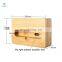 Bamboo Desktop Mobile Phone Holder Universal Portable Wood Cellphone Dock Cell Phone Stand with Sound Amplifier for iPhone X 8 7
