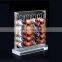 T shaped free standing clear acrylic k-cup coffee pod storage holder