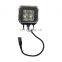 A-pillar led driving light work light with holder bracket for jeep jk