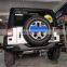 4x4 Rear bull bar for Jeep Wrangler JK back bumper guard