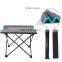 Aluminum alloy high quality outdoor furniture mini collapsible wine portable bbq camping folding picnic table