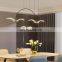 Seagull Luxury Hotel Lobby Home Decorators Pendant Light New Elegant LED Acrylic Chandelier