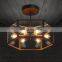 Hot sale covers glass decorative vintage industrial hanging pendant ceiling light for restaurant