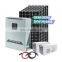 mobile flexible 5kw grid tied hybrid solar energy system solar kit on grid portable with acid battery for small home