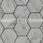 high quality hexagon floor tile, marble hexagon tile