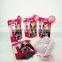 12 ml custom printing three-side sealed special shaped spout pouch for hair conditioner packaging