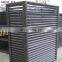 louver aluminum shutters with aluminum profile shutter door