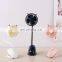 Factory wholesale price Portable Clip On Stroller Fan Flexible Neck Bendable USB Fan mini Quiet Fan for Car Desktop Home Office