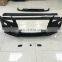Genuine Body Parts CLY Car Bumper For Audi A 4 B 8 Upgrade RS4 Body Kits With Side Skirt Rear Lip