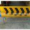 Customized available waterproof aluminum solar LED road construction safety sign