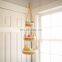 Hot Sale Cotton Rope Hanging Fruit Basket Boho Three Tier Hanging Basket Vietnam Supplier Cheap Wholesale