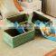 Beautiful Water Hyacinth Storage Basket Handmade Desktop Basket Set Of 3 Vietnam Supplier