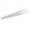 Anti corrosion and anti-static white carbon fiber plastic tweezers 93303 tip
